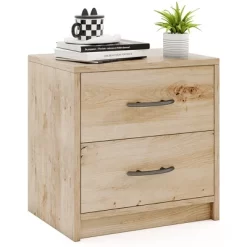Tangkula 2-Drawer Nightstand Modern Bedside Table W/ Storage For Living Room Bedroom 22 Tangkula 2-Drawer Nightstand Modern Bedside Table W/ Storage For Living Room Bedroom -Tangkula GUEST 848acc3a 1071 4dc1 91d2 eded40848e34