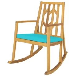 Tangkula Outdoor Rocking Chair Acacia Wood Armrest Cushioned Sofa W/Removable High-Density Cushion For Garden 18 Tangkula Outdoor Rocking Chair Acacia Wood Armrest Cushioned Sofa W/Removable High-Density Cushion For Garden -Tangkula GUEST 84bdcd4d 38ab 432c a3d4 d0b86e49a356