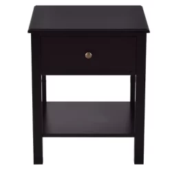 Tangkula End Table Nightstand W/Drawer & Shelf Bedroom Living Room Furniture Black/Brown/White 16 Tangkula End Table Nightstand W/Drawer & Shelf Bedroom Living Room Furniture Black/Brown/White -Tangkula GUEST 8b2ab886 5de2 407c a622 687b0129cd5d 1