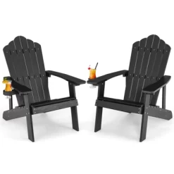 Tangkula 2PCS Adirondack Chair HIPS Adirondack Chair W/Cup Holder Realistic Wood Grain Weather Resistant Outdoor Chair For 380 LBS Weight Capacity Black/Navy/White/Teak/Dark Green/Red/Light Grey/Yellow 27 Tangkula 2PCS Adirondack Chair HIPS Adirondack Chair W/Cup Holder Realistic Wood Grain Weather Resistant Outdoor Chair For 380 LBS Weight Capacity Black/Navy/White/Teak/Dark Green/Red/Light Grey/Yellow -Tangkula GUEST 8bbf429a cf84 4b0a b059 c36cb89521b5