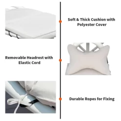 Tangkula Patio Chaise Chaise Lounge Chair With Canopy Cushioned Canopy Lounger 16 Tangkula Patio Chaise Chaise Lounge Chair With Canopy Cushioned Canopy Lounger -Tangkula GUEST 8c8dc0f7 45ec 424c b85f 89f29b84d401