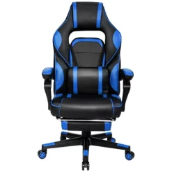 Tangkula Gaming Chair Height Adjustable With Cushion Ergonomic High Back Blue/Black/ Red/ White -Tangkula GUEST 8cca994c 6a76 4e9f ae2a 1ff895819ebe