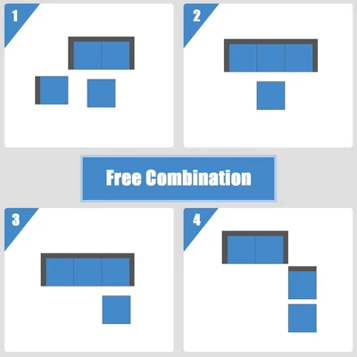 Tangkula 4PCS Rattan Patio Sofa Conversation Set Outdoor Furniture Set W/ Cushion 8 Tangkula 4PCS Rattan Patio Sofa Conversation Set Outdoor Furniture Set W/ Cushion - Image 6