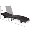 Tangkula Patio Adjustable Rattan Chaise Lounge Chair Folding Reclining Wicker Chair -Tangkula GUEST 98adbff5 8086 4ef8 bb10 075e598b27b5