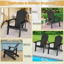 Tangkula 2PCS Adirondack Chair HIPS Adirondack Chair W/Cup Holder Realistic Wood Grain Weather Resistant Outdoor Chair For 380 LBS Weight Capacity Black/Navy/White/Teak/Dark Green/Red/Light Grey/Yellow 24 Tangkula 2PCS Adirondack Chair HIPS Adirondack Chair W/Cup Holder Realistic Wood Grain Weather Resistant Outdoor Chair For 380 LBS Weight Capacity Black/Navy/White/Teak/Dark Green/Red/Light Grey/Yellow -Tangkula GUEST 992cf7e9 dba2 40d5 b76b 474545cdb70d
