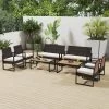 Tangkula Set Of 8 PE Rattan Patio Conversation Set Outdoor Porch Chairs Loveseat With Coffee Table And Soft Cushions Metal Frame 2 Tangkula Set Of 8 PE Rattan Patio Conversation Set Outdoor Porch Chairs Loveseat With Coffee Table And Soft Cushions Metal Frame -Tangkula GUEST 997173ae ace0 46f4 a133 b8a7c6577f18