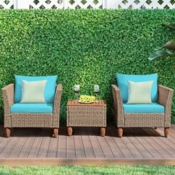 Tangkula 3 Piece Outdoor Rattan Sofa Set Wicker Conversation Furniture Set With Cushions 22 Tangkula 3 Piece Outdoor Rattan Sofa Set Wicker Conversation Furniture Set With Cushions -Tangkula GUEST 99d235ce 5ec8 4801 a53a 11b4a88695f7