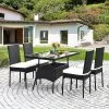 Tangkula 5PCS Patio Wicker Dining Set Outdoor Rattan Furniture Set W/ Cushion 2 Tangkula 5PCS Patio Wicker Dining Set Outdoor Rattan Furniture Set W/ Cushion -Tangkula GUEST 99df7247 4490 4bba 9a2f a837d759b880