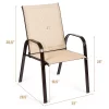 Tangkula 2-Piece Patio Chairs Camping Garden Chairs With Armrest &Backrest -Tangkula GUEST 9bce7389 451d 45c4 8650 55e97335b07c