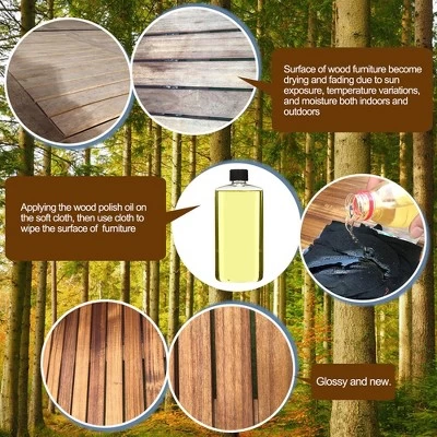 Tangkula Patio Solid Wood Dining Table W/ Umbrella Hole Teak Oil Finish Rectangular 8 Tangkula Patio Solid Wood Dining Table W/ Umbrella Hole Teak Oil Finish Rectangular - Image 6