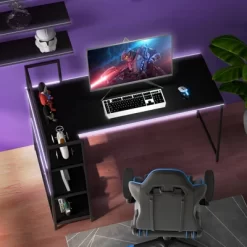 Tangkula 59 Inch L-Shaped Computer Desk Large Reversible Corner Desk W/ Open Storage Shelves Space-Saving Writing Study Table PC Laptop Gaming Desk Black/White + Natural/Black + Walnut 17 Tangkula 59 Inch L-Shaped Computer Desk Large Reversible Corner Desk W/ Open Storage Shelves Space-Saving Writing Study Table PC Laptop Gaming Desk Black/White + Natural/Black + Walnut -Tangkula GUEST 9ef83f58 ecfa 4fa7 b62b 75469748ef9b