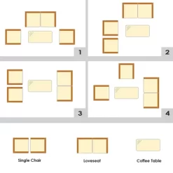 Tangkula 8PCS Patio Rattan Conversation Furniture Set Outdoor W/ Orange Cushion 18 Tangkula 8PCS Patio Rattan Conversation Furniture Set Outdoor W/ Orange Cushion -Tangkula GUEST a5e7a460 6dcb 495d b27d a0b6e48726b2