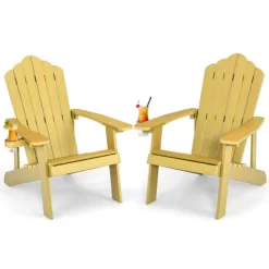 Tangkula 2PCS Adirondack Chair HIPS Adirondack Chair W/Cup Holder Realistic Wood Grain Weather Resistant Outdoor Chair For 380 LBS Weight Capacity Black/Navy/White/Teak/Dark Green/Red/Light Grey/Yellow 33 Tangkula 2PCS Adirondack Chair HIPS Adirondack Chair W/Cup Holder Realistic Wood Grain Weather Resistant Outdoor Chair For 380 LBS Weight Capacity Black/Navy/White/Teak/Dark Green/Red/Light Grey/Yellow -Tangkula GUEST a7846229 4ad0 4ac9 b421 191e9bbd1d09