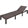 Tangkula Patio Rattan Chaise Lounge Chair Recliner Outdoor W/ 6 Positions Cushion -Tangkula GUEST aad00ad0 d032 45cd 821d 8b4083b38ca6