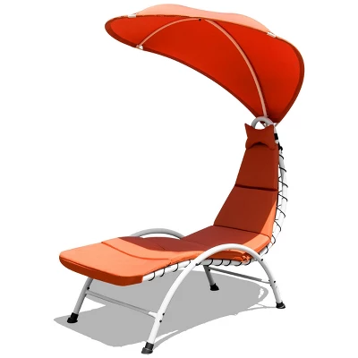 Tangkula Patio Chaise Chaise Lounge Chair With Canopy Cushioned Canopy Lounger 13 Tangkula Patio Chaise Chaise Lounge Chair With Canopy Cushioned Canopy Lounger - Image 11