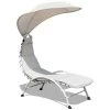 Tangkula Patio Chaise Chaise Lounge Chair With Canopy Cushioned Canopy Lounger -Tangkula GUEST aee2dca7 23da 4818 b51f b0492945eaf8