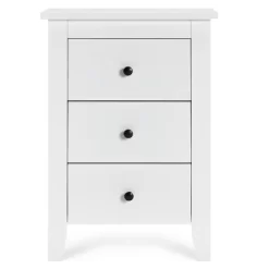 Tangkula 2PCS End Table Nightstand Living Room Furniture W/ 3 Drawers White 11 Tangkula 2PCS End Table Nightstand Living Room Furniture W/ 3 Drawers White -Tangkula GUEST b1e7688c 9f4d 4c1c 8045 6bc9f39f7d68