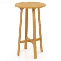 Tangkula 24" Bar Height Table W/ Footrest Patio Bistro Table For Indoors Outdoors 10 Tangkula 24" Bar Height Table W/ Footrest Patio Bistro Table For Indoors Outdoors -Tangkula GUEST b4d8d903 6ba2 457f 9c89 ff80d18229d4