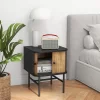 Tangkula Set Of 2 Nightstand Compact Modern End Side Table With Sliding Doors -Tangkula GUEST b85e11ef 98d9 4f9a 9edb c8d870ed9c18