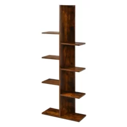 Tangkula Modern Multi-Layer Bookshelf Floor Standing Bookcase W/Anti-fall Device Storage Rack For Home Office Rustic -Tangkula GUEST bfa90a24 0c68 4f4c 8fc8 34eb16802931