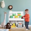Tangkula Kids Wooden Bookshelf Bookcase Display Rack Toy Storage Cabinet Organizer Holder For Kids Room&Nursery 1 Tangkula Kids Wooden Bookshelf Bookcase Display Rack Toy Storage Cabinet Organizer Holder For Kids Room&Nursery -Tangkula GUEST c03ffa01 c06f 46f0 8f2a 3c3775b5672b