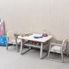 Tangkula Kids 2-in-1 Table And 2 Chairs Set Activity Table With Storage Shelf Baby -Tangkula GUEST c09cc34a 6818 4700 be98 68e8aef2a086