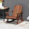Tangkula Kid Adirondack Rocking Chair Outdoor Solid Wood Slatted Seat Backrest -Tangkula GUEST c36a943f f06b 49e1 bed9 51d65ca1e3f5