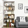 Tangkula 2 PCS 6-Tier S-Shaped Wooden Bookshelf Storage Bookcase Multifunctional Display Stand Shelf 1 Tangkula 2 PCS 6-Tier S-Shaped Wooden Bookshelf Storage Bookcase Multifunctional Display Stand Shelf -Tangkula GUEST cad2867f c143 4a28 a088 e8fd9aaaae71