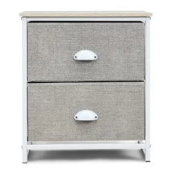 Tangkula 2-Drawer Nightstands Organizer End Table Storage Unit Bedroom White/Black 10 Tangkula 2-Drawer Nightstands Organizer End Table Storage Unit Bedroom White/Black -Tangkula GUEST cbde6f6b ebab 4a8e 94e3 7541005b5aa0