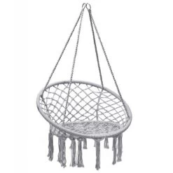Tangkula Hammock Chair Hanging Cotton Rope Macrame Swing Chair Indoor Outdoor -Tangkula GUEST cf6d237b a08e 4674 a3f1 23a3414902e1