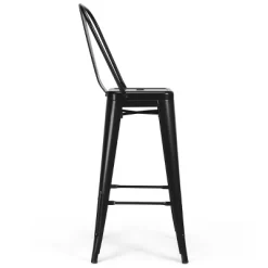 Tangkula Set Of 4 Bar Stools 30" Height Stackable Patio Dining Chairs 9 Tangkula Set Of 4 Bar Stools 30" Height Stackable Patio Dining Chairs -Tangkula GUEST cfff388d 5dd6 4980 b6fd 31cd588ccdf7