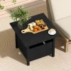Tangkula Outdoor Side Table W/ 1.89" Umbrella Hole Patio Umbrella Table Base Stand 1 Tangkula Outdoor Side Table W/ 1.89" Umbrella Hole Patio Umbrella Table Base Stand -Tangkula GUEST d075dcb4 eeab 4d50 ab16 e13ec1364ac2
