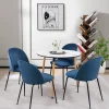 Tangkula Dining Chair Set Of 4 Upholstered Velvet Chair Set W/ Metal Base For Living Room 2 Tangkula Dining Chair Set Of 4 Upholstered Velvet Chair Set W/ Metal Base For Living Room -Tangkula GUEST d0ce0c2c a998 4826 812c a6100f5e0fcf