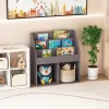 Tangkula Kids Wooden Bookshelf Bookcase Children Toy Storage Cabinet Organizer -Tangkula GUEST d648be00 c3c4 4bd6 b11d ab946c10a8e9