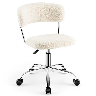 Tangkula Computer Desk Chair Adjustable Office Chair Swivel Vanity Chair 10 Tangkula Computer Desk Chair Adjustable Office Chair Swivel Vanity Chair - Image 8