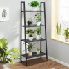 Tangkula 4-Tier Ladder Bookshelf Display Ladder Rack Free-Standing Plant -Tangkula GUEST e213eb47 046d 4a9c b401 9877c954ff8f
