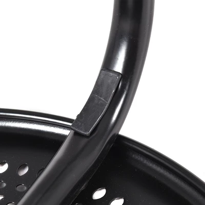 Tangkula Set Of 6 Stackable Stools Metal Chair Dining Set W/ Round Top 7 Tangkula Set Of 6 Stackable Stools Metal Chair Dining Set W/ Round Top - Image 5