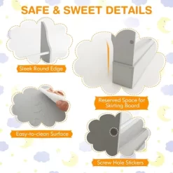 Tangkula 4-Tier Kids Bookshelf Toy Storage Bookcase Rack Wall W/ Anti-toppling Kits 19 Tangkula 4-Tier Kids Bookshelf Toy Storage Bookcase Rack Wall W/ Anti-toppling Kits -Tangkula GUEST e3f92f3c 3aea 494f 84e7 6be9dc06c3c3