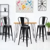 Tangkula Set Of 4 Bar Stools 30" Height Stackable Patio Dining Chairs 1 Tangkula Set Of 4 Bar Stools 30" Height Stackable Patio Dining Chairs -Tangkula GUEST e6acf937 bbd0 4e4f b69e 14d939f6f0ae