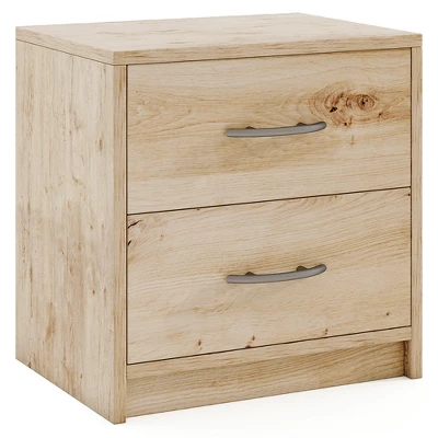 Tangkula 2-Drawer Nightstand Modern Bedside Table W/ Storage For Living Room Bedroom 11 Tangkula 2-Drawer Nightstand Modern Bedside Table W/ Storage For Living Room Bedroom - Image 9