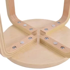 Tangkula 4 Pcs 17" Round Stacking Stool Dining Chair Set Backless Wood Seats Natural 12 Tangkula 4 Pcs 17" Round Stacking Stool Dining Chair Set Backless Wood Seats Natural -Tangkula GUEST ef9949eb 0b59 4be1 908b 6e852435ee9b