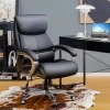 Tangkula Adjustable Executive Chair Rolling High Back Leather Office Chair Black -Tangkula GUEST f0cd3c61 d45a 4a8c b753 63b0e93f4143