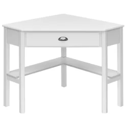 Tangkula Corner Computer DeskTable Wood Workstation BlackWhite -Tangkula GUEST f5229541 9316 4b77 bbdf 473ce9af83fb