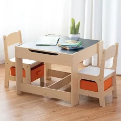 Tangkula Children Kids Table Chairs Set With Storage Boxes Blackboard Whiteboard Drawing 20 Tangkula Children Kids Table Chairs Set With Storage Boxes Blackboard Whiteboard Drawing -Tangkula GUEST f9257771 231b 4e9a a464 aab9043560a9