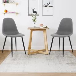 Tangkula Dining Chairs Set Of 4 Upholstered Fabric Chairs W/Metal Legs For Living Room 14 Tangkula Dining Chairs Set Of 4 Upholstered Fabric Chairs W/Metal Legs For Living Room -Tangkula GUEST fada297e 2256 453e 8a6f c5e524b5a5ea