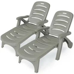 Tangkula 2 PCS Patio Chaise Lounge Chair 5-Position Folding Recliner For Beach Poolside Backyard 25 Tangkula 2 PCS Patio Chaise Lounge Chair 5-Position Folding Recliner For Beach Poolside Backyard -Tangkula GUEST fb0316d4 5e14 4edd 9c5e 3ad038d938d1
