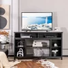 Tangkula 58" TV Stand Entertainment Console Center W/ Adjustable Open Shelves Up To 65" 1 Tangkula 58" TV Stand Entertainment Console Center W/ Adjustable Open Shelves Up To 65" -Tangkula GUEST fb2aa245 7be8 4e4d a863 e7e4295fb6f8