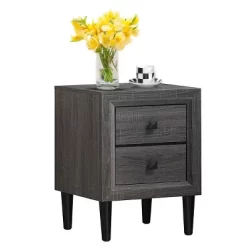 Tangkula 2PCS 2 Drawers Nightstand Bedside End Table Storage Display Bedroom 10 Tangkula 2PCS 2 Drawers Nightstand Bedside End Table Storage Display Bedroom -Tangkula GUEST fcff1bf2 556f 4f86 b575 e8cbd43e2218